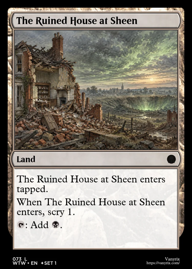 The Ruined House at Sheen