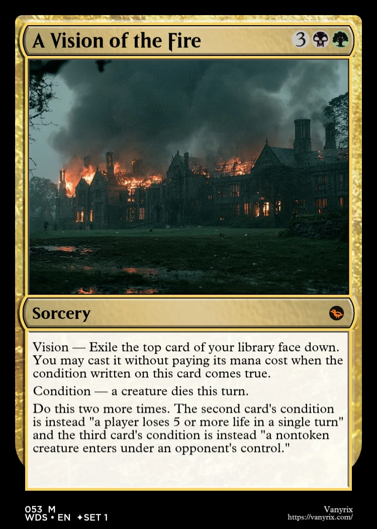 A Vision of the Fire