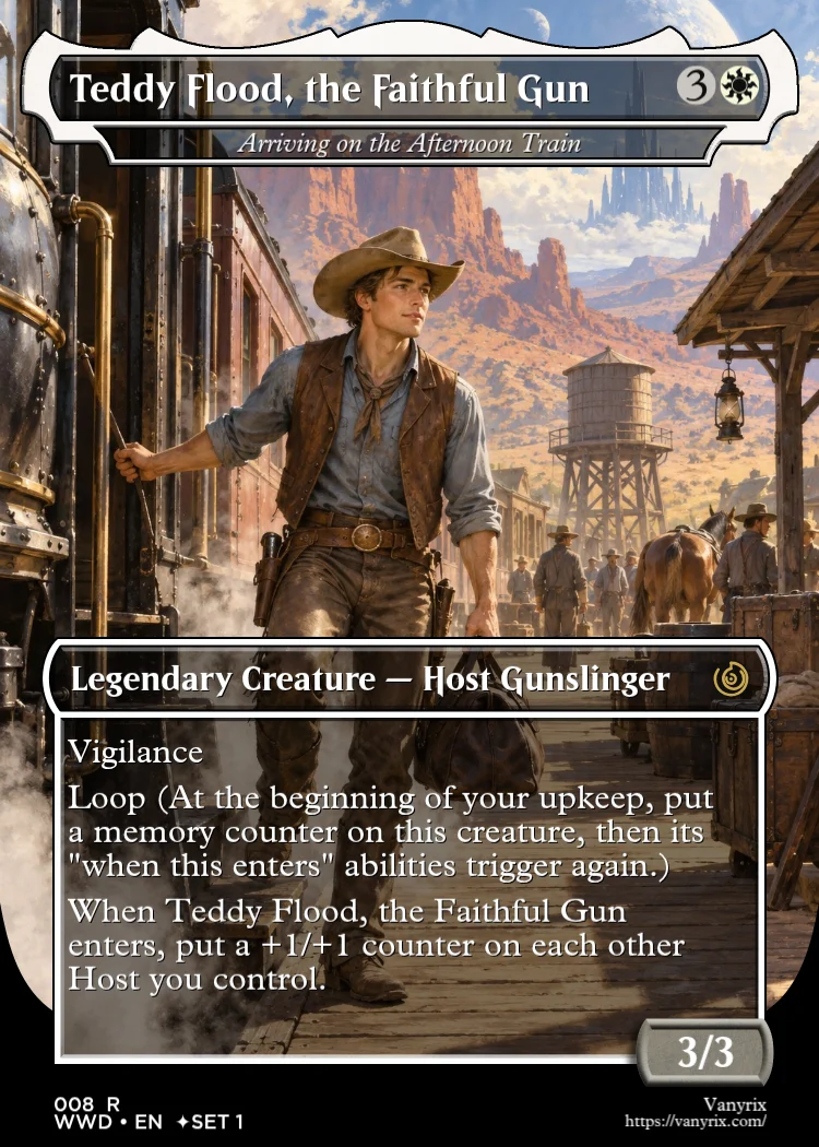 Teddy Flood, the Faithful Gun