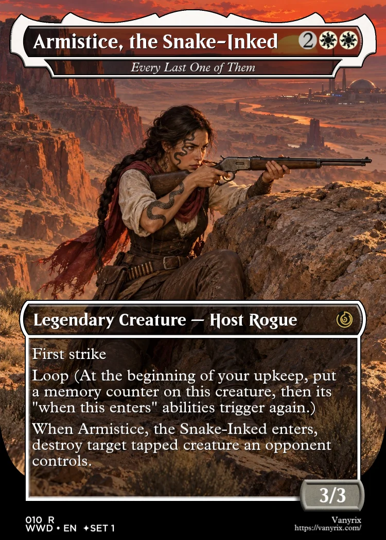 Armistice, the Snake-Inked