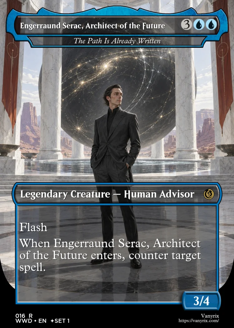 Engerraund Serac, Architect of the Future