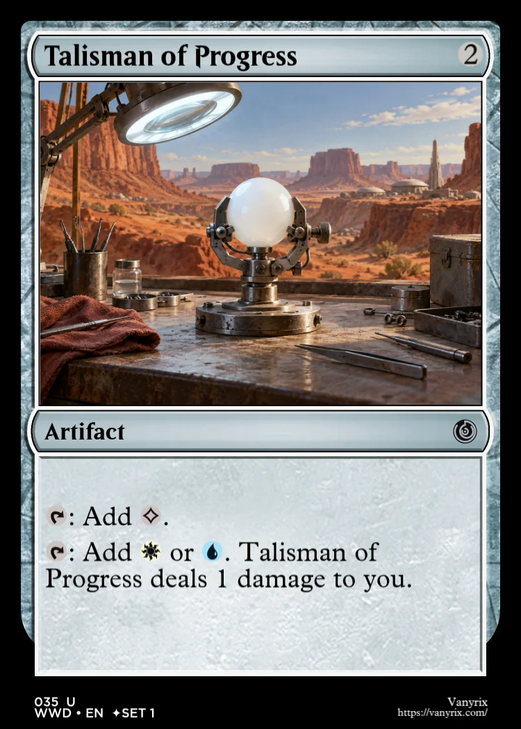 Talisman of Progress