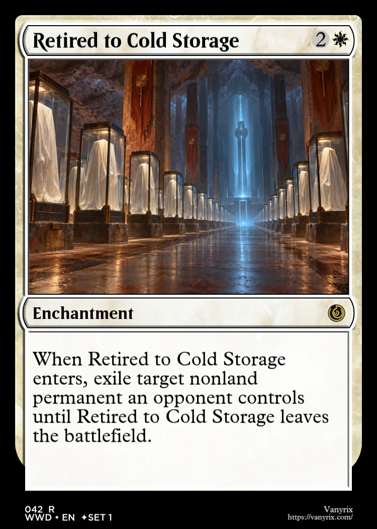 Retired to Cold Storage