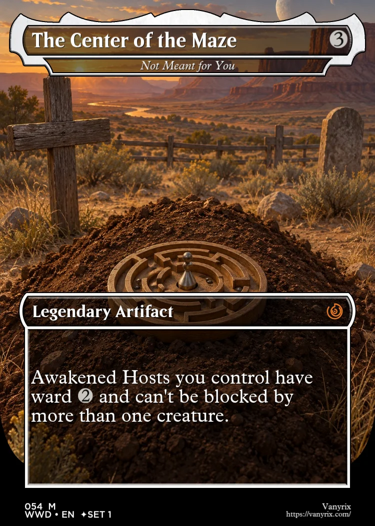 The Center of the Maze