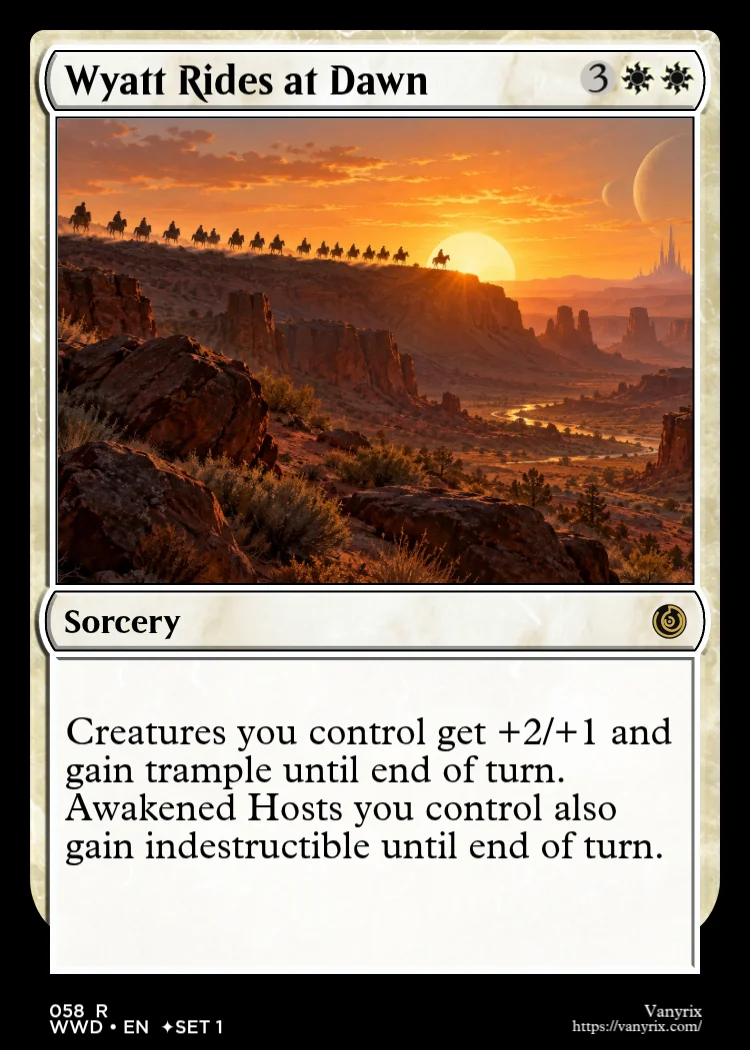 Wyatt Rides at Dawn