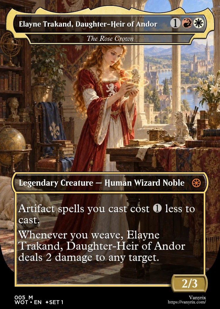 Elayne Trakand, Daughter-Heir of Andor