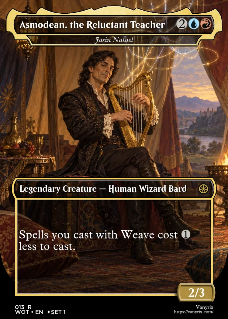 Asmodean, the Reluctant Teacher