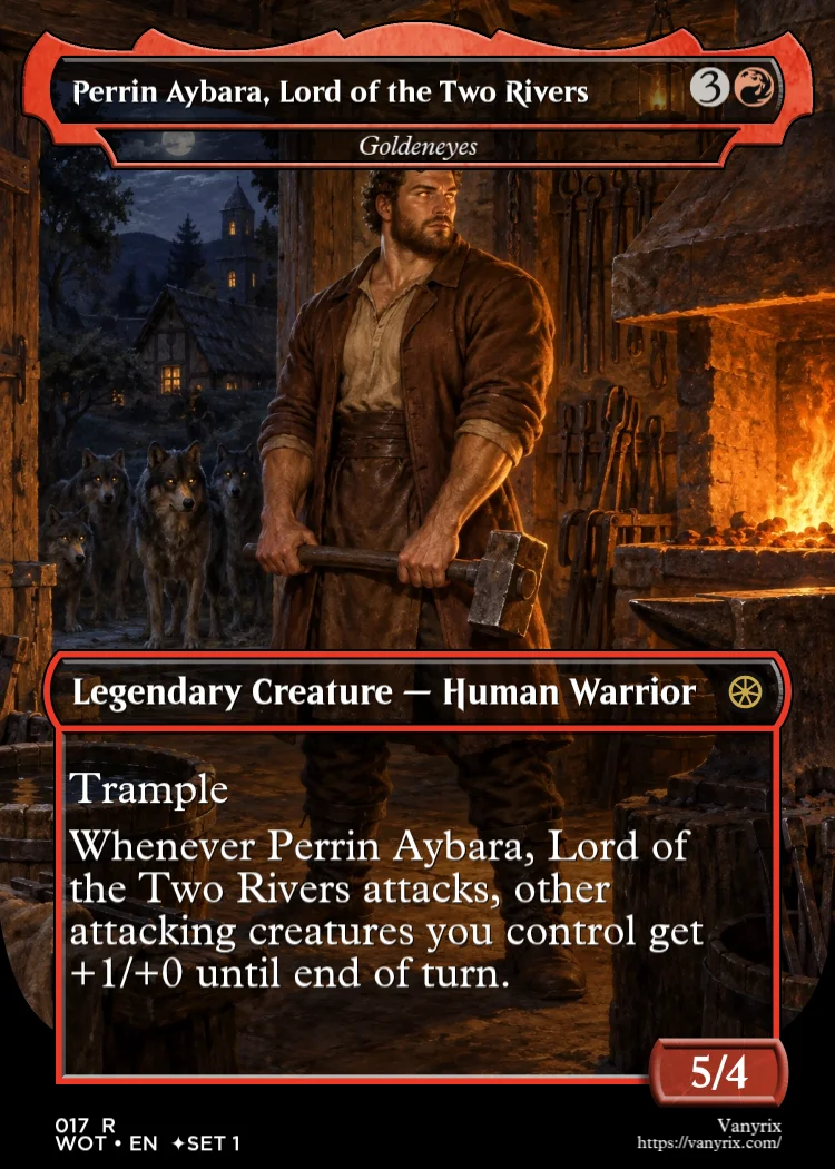 Perrin Aybara, Lord of the Two Rivers