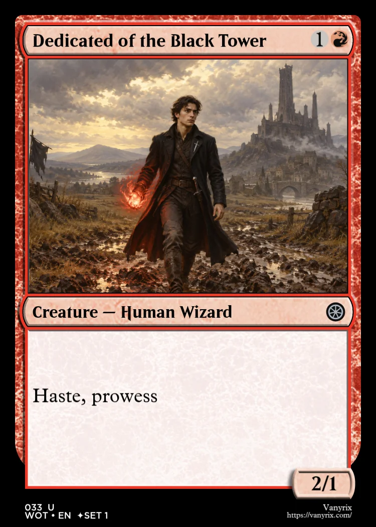 Dedicated of the Black Tower