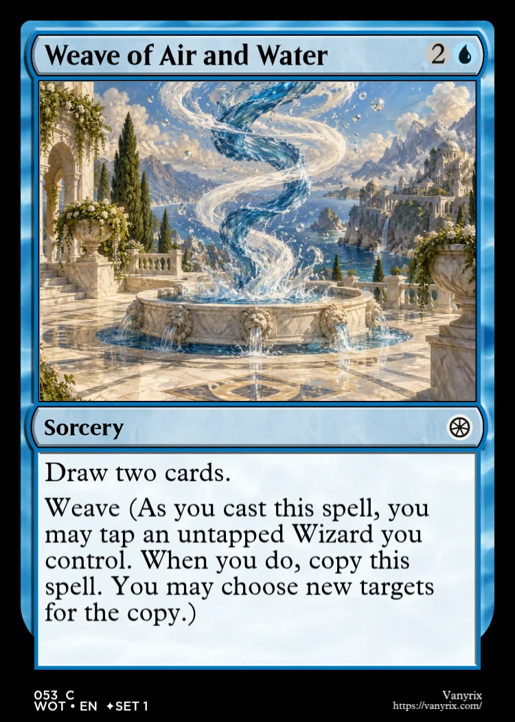 Weave of Air and Water