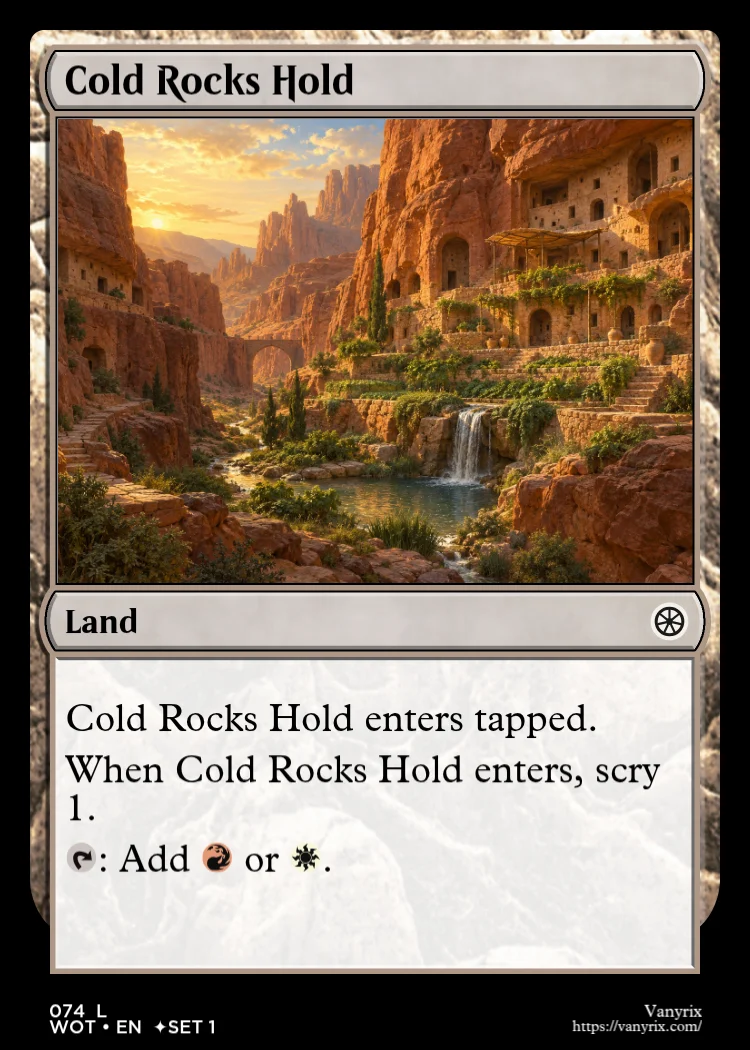 Cold Rocks Hold