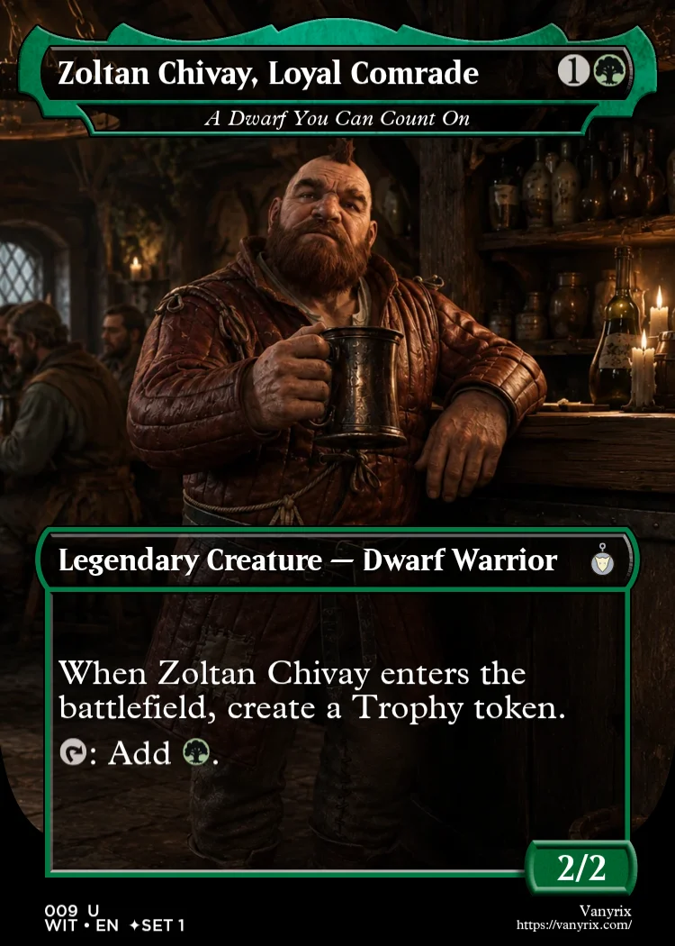 Zoltan Chivay, Loyal Comrade