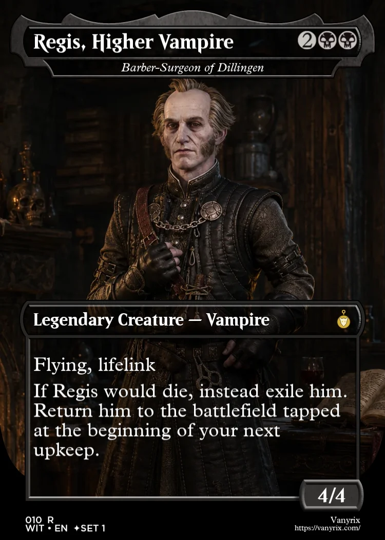 Regis, Higher Vampire