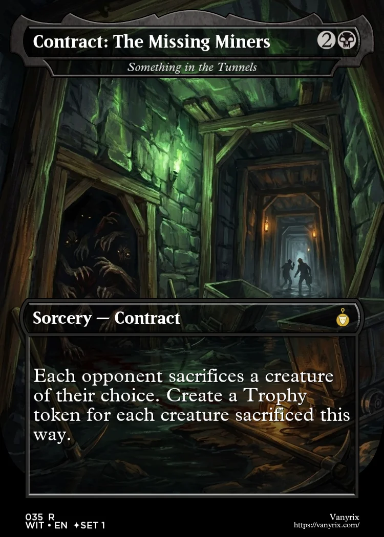 Contract: The Missing Miners