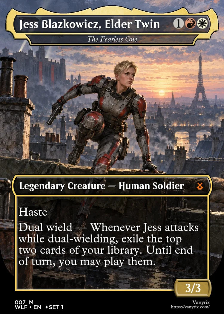 Jess Blazkowicz, Elder Twin