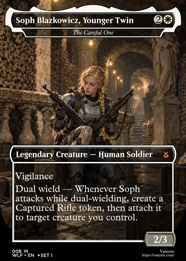 Soph Blazkowicz, Younger Twin