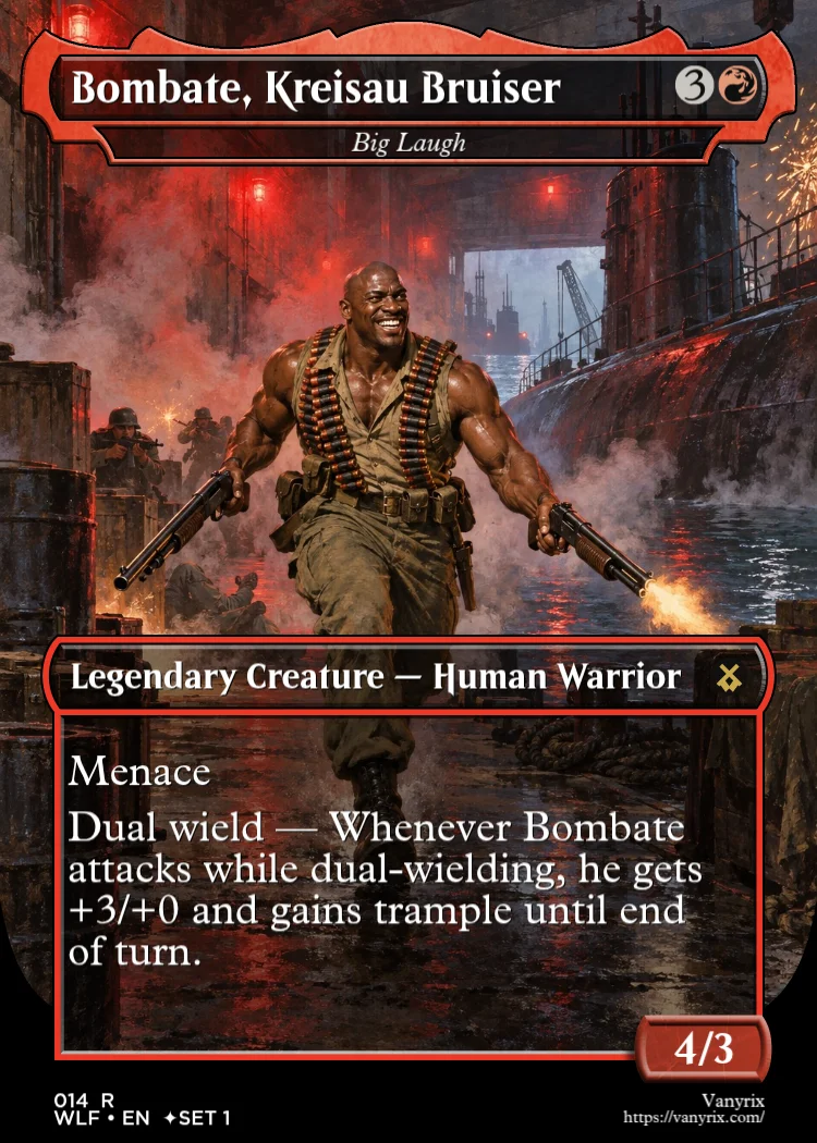 Bombate, Kreisau Bruiser