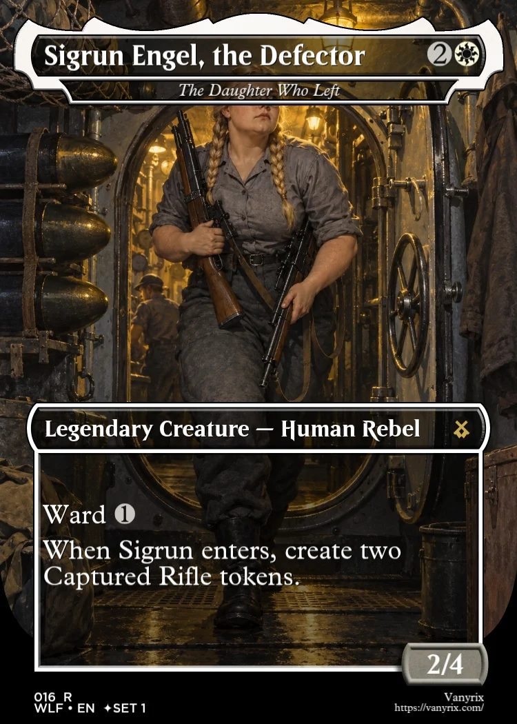 Sigrun Engel, the Defector