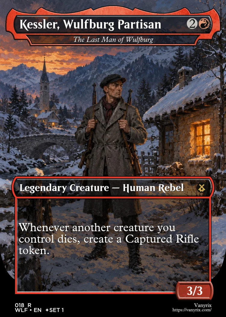 Kessler, Wulfburg Partisan