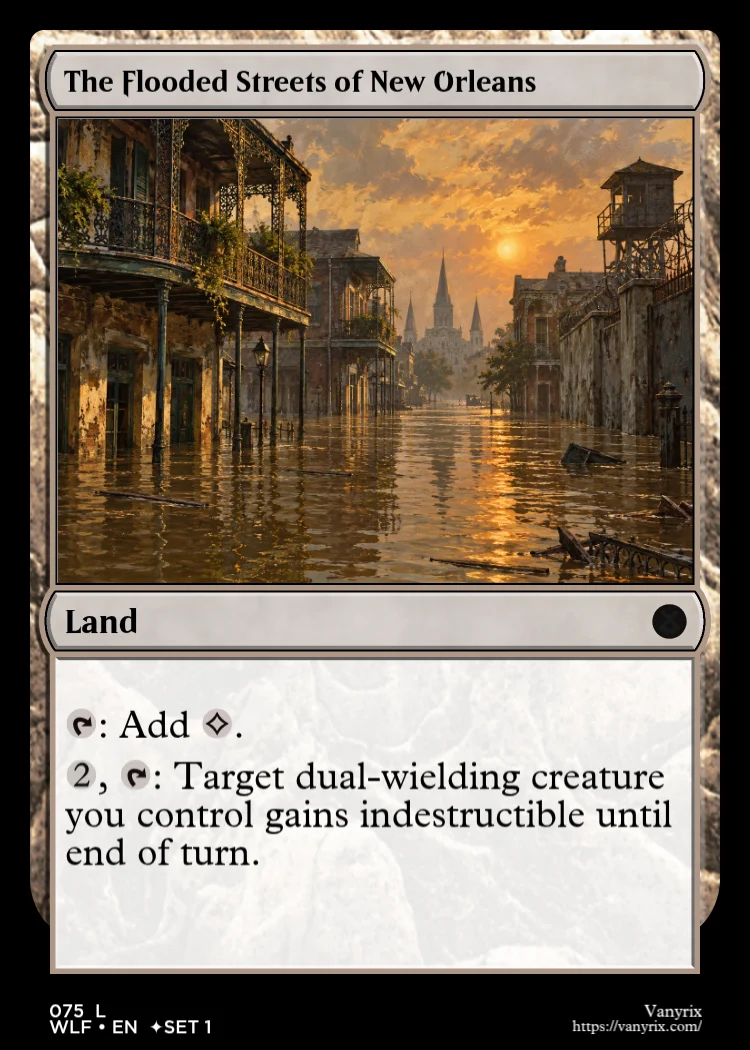 The Flooded Streets of New Orleans