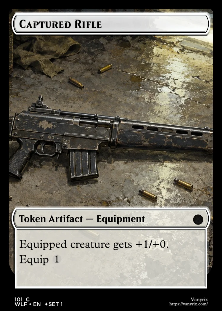 Captured Rifle