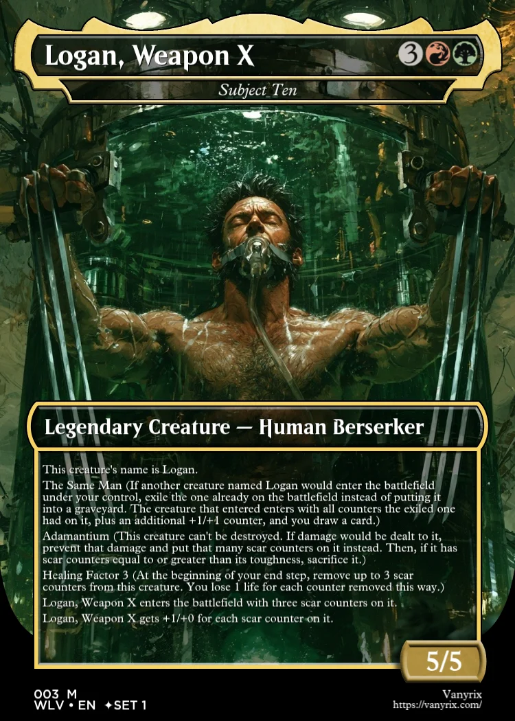 Logan, Weapon X