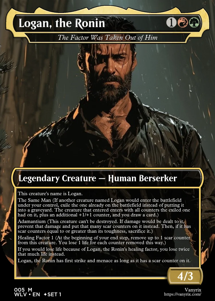 Logan, the Ronin