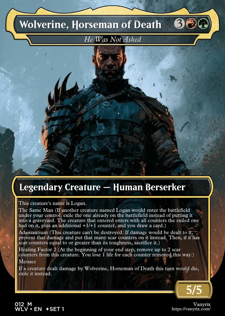 Wolverine, Horseman of Death