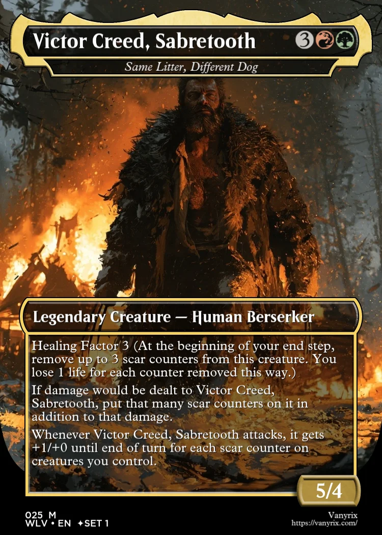 Victor Creed, Sabretooth