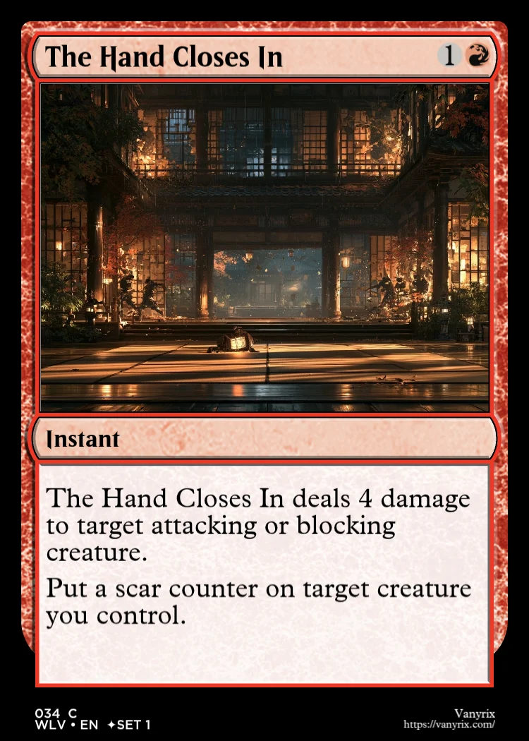 The Hand Closes In