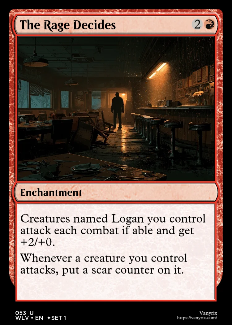 The Rage Decides