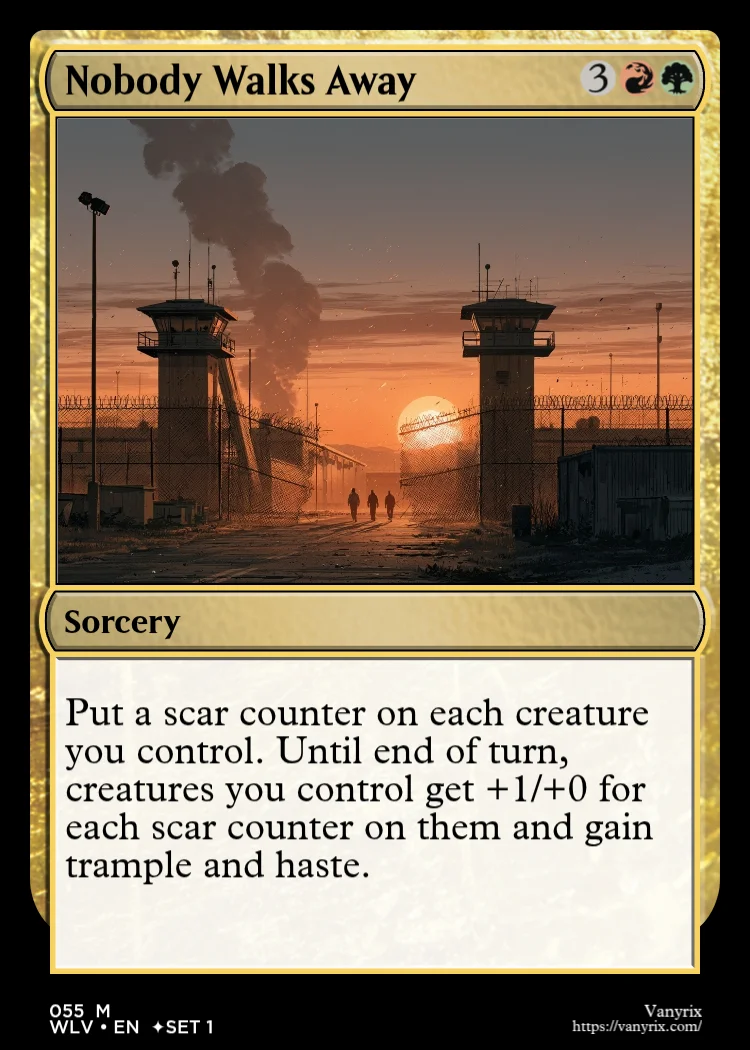 Nobody Walks Away