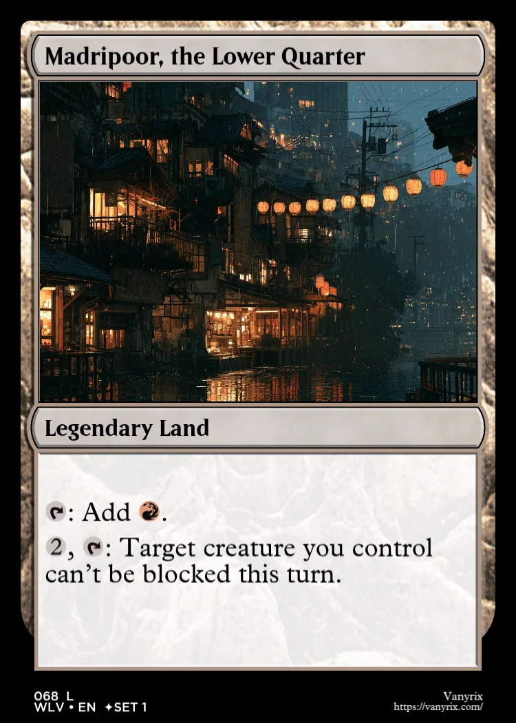 Madripoor, the Lower Quarter