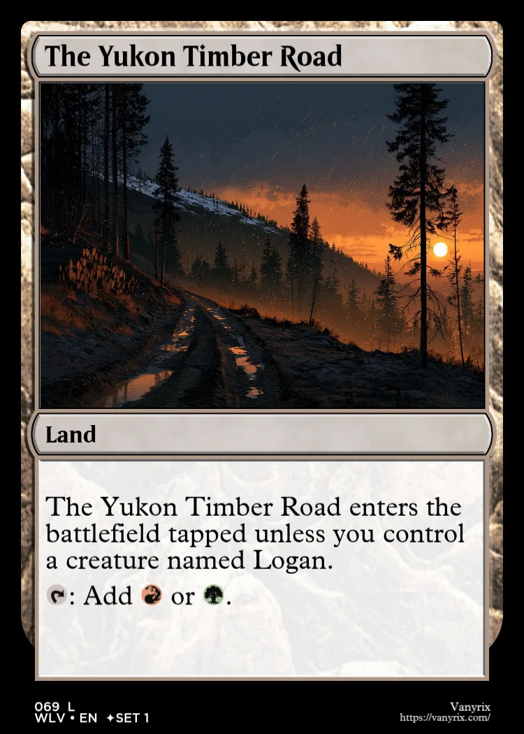 The Yukon Timber Road