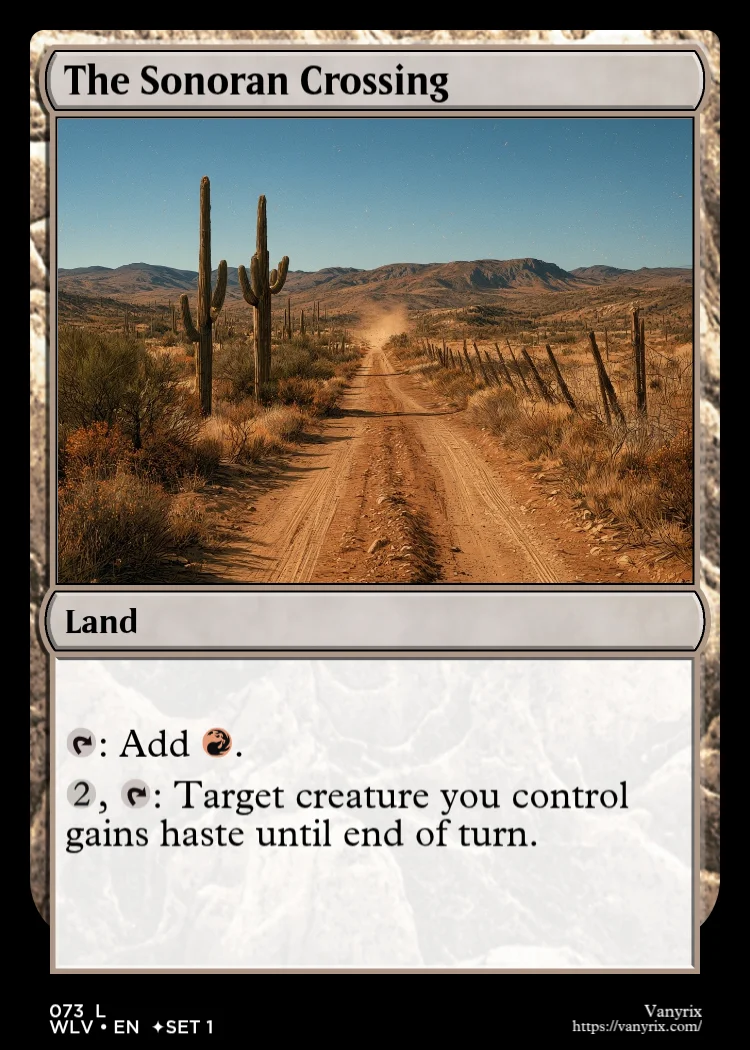 The Sonoran Crossing