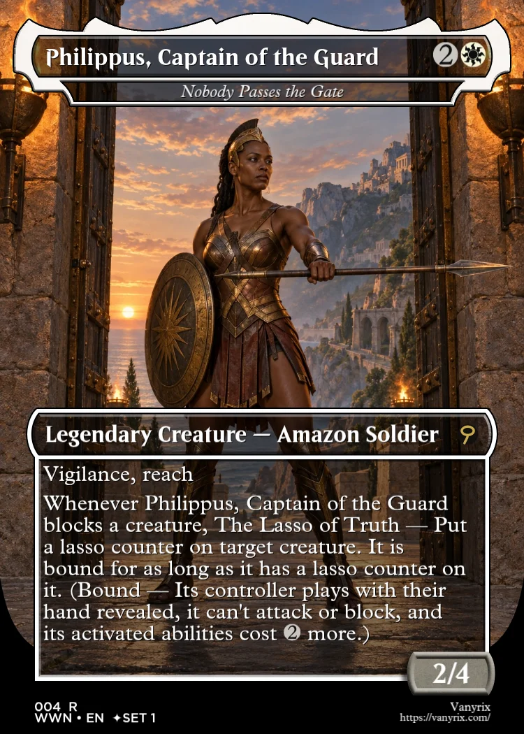 Philippus, Captain of the Guard