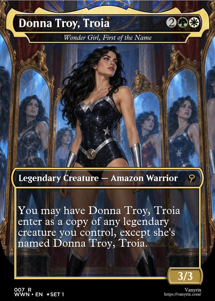 Donna Troy, Troia