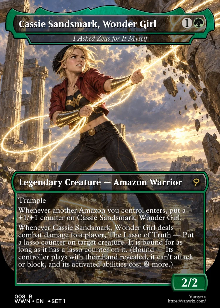 Cassie Sandsmark, Wonder Girl