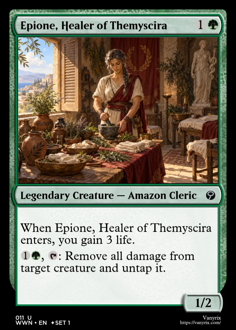 Epione, Healer of Themyscira