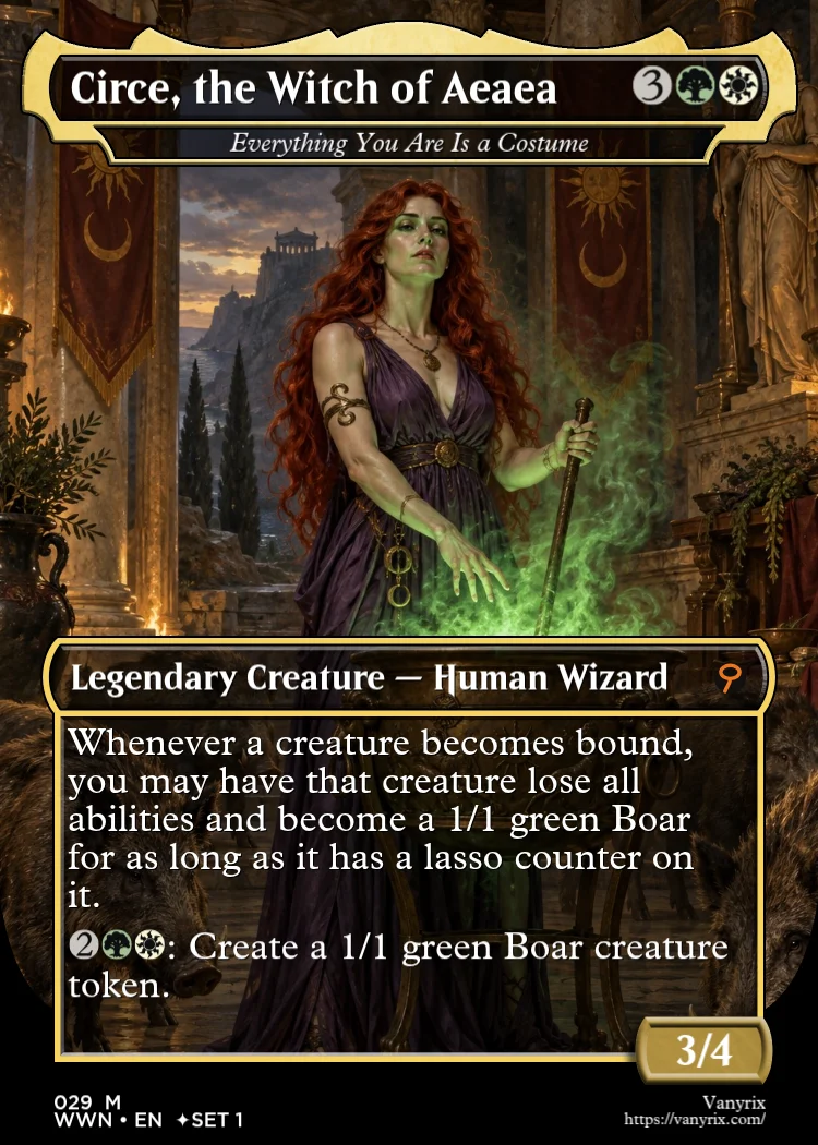 Circe, the Witch of Aeaea