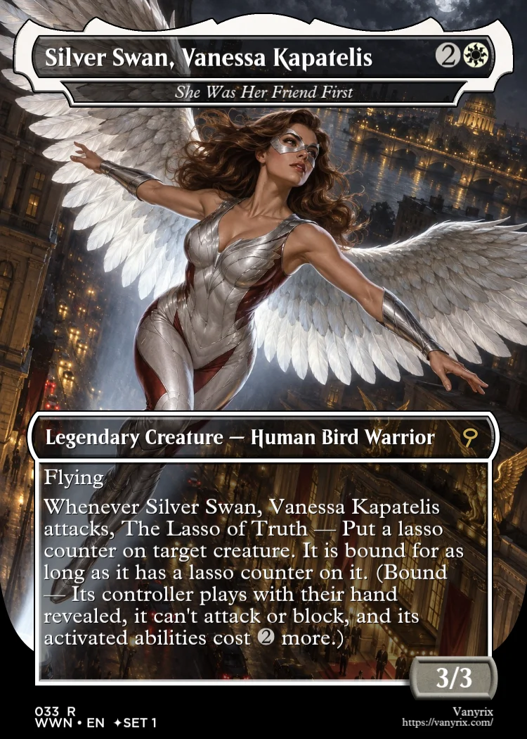 Silver Swan, Vanessa Kapatelis