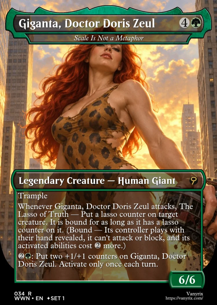 Giganta, Doctor Doris Zeul