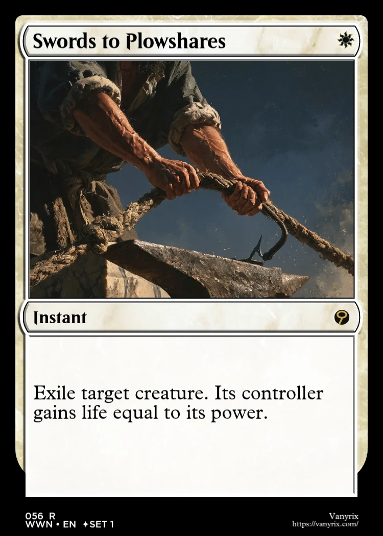 Swords to Plowshares
