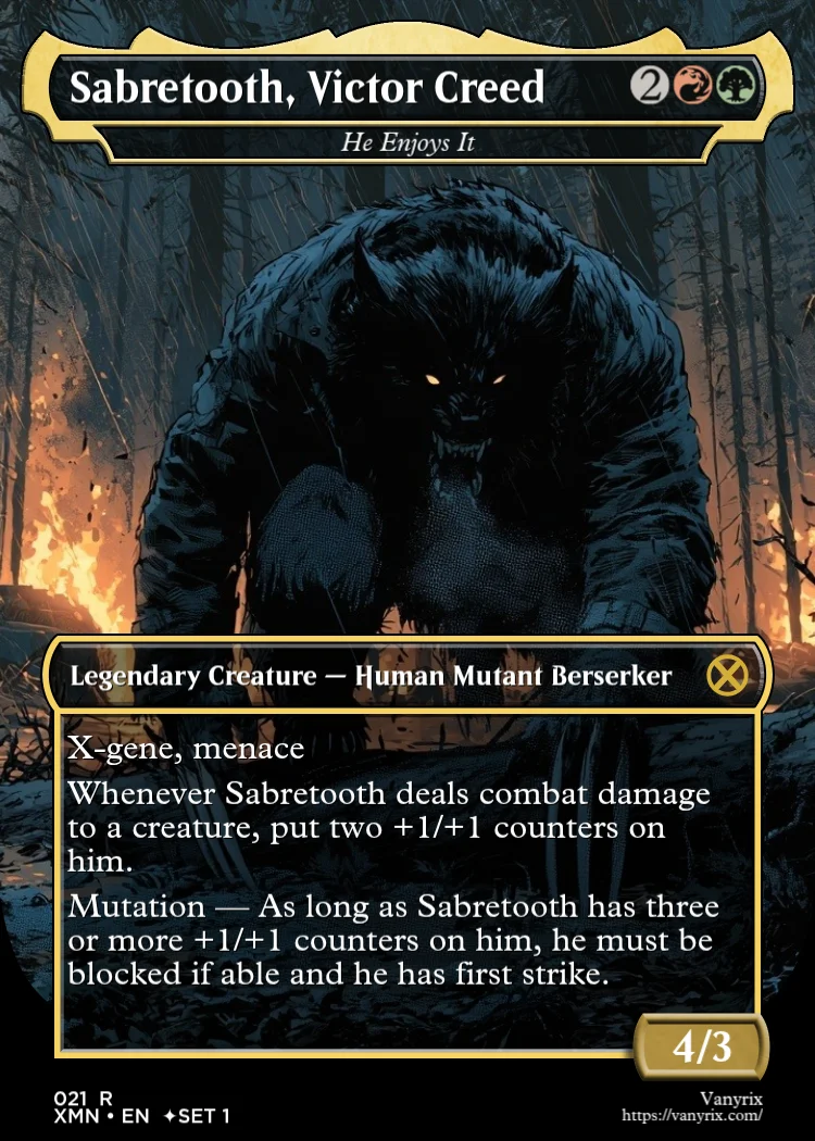 Sabretooth, Victor Creed