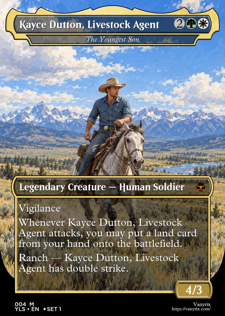 Kayce Dutton, Livestock Agent
