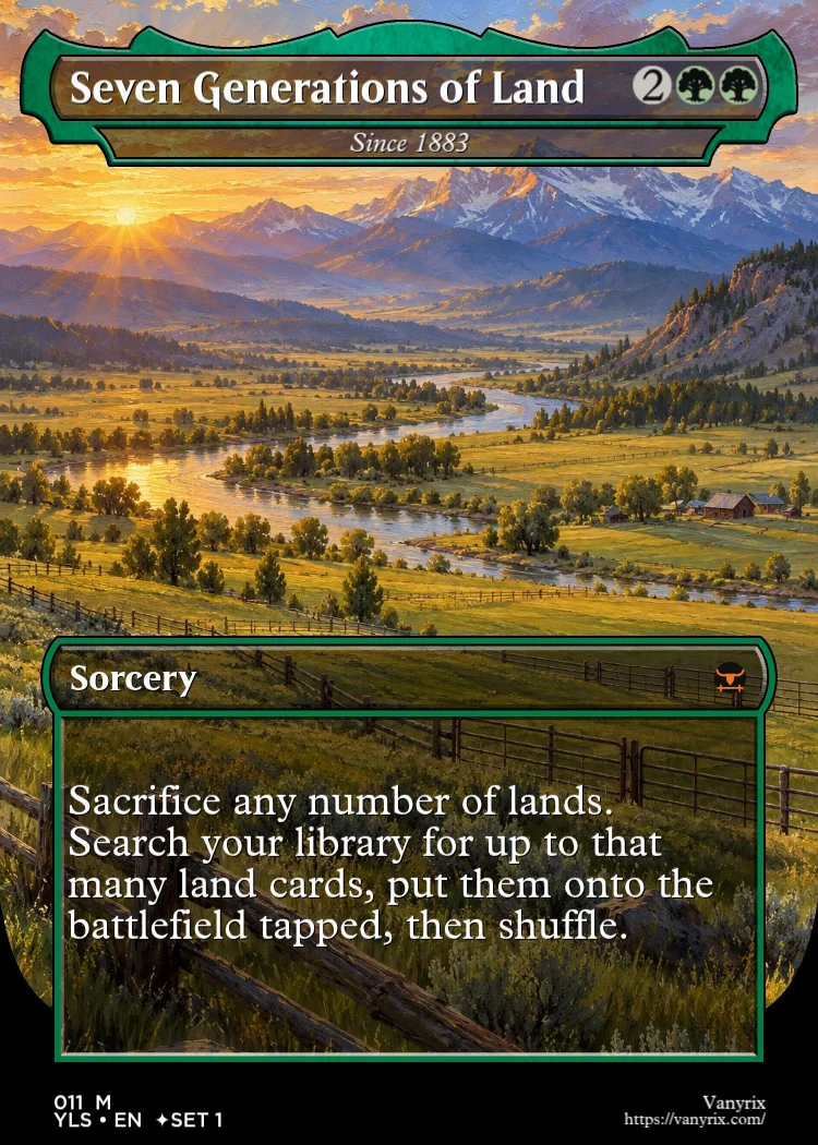 Seven Generations of Land