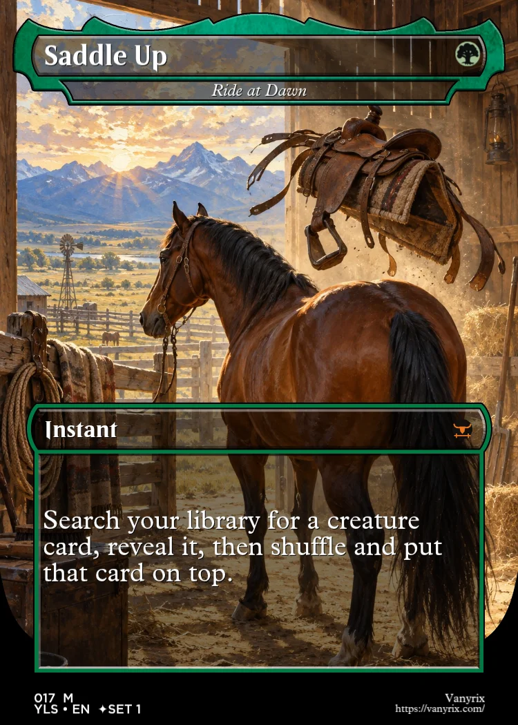 Saddle Up