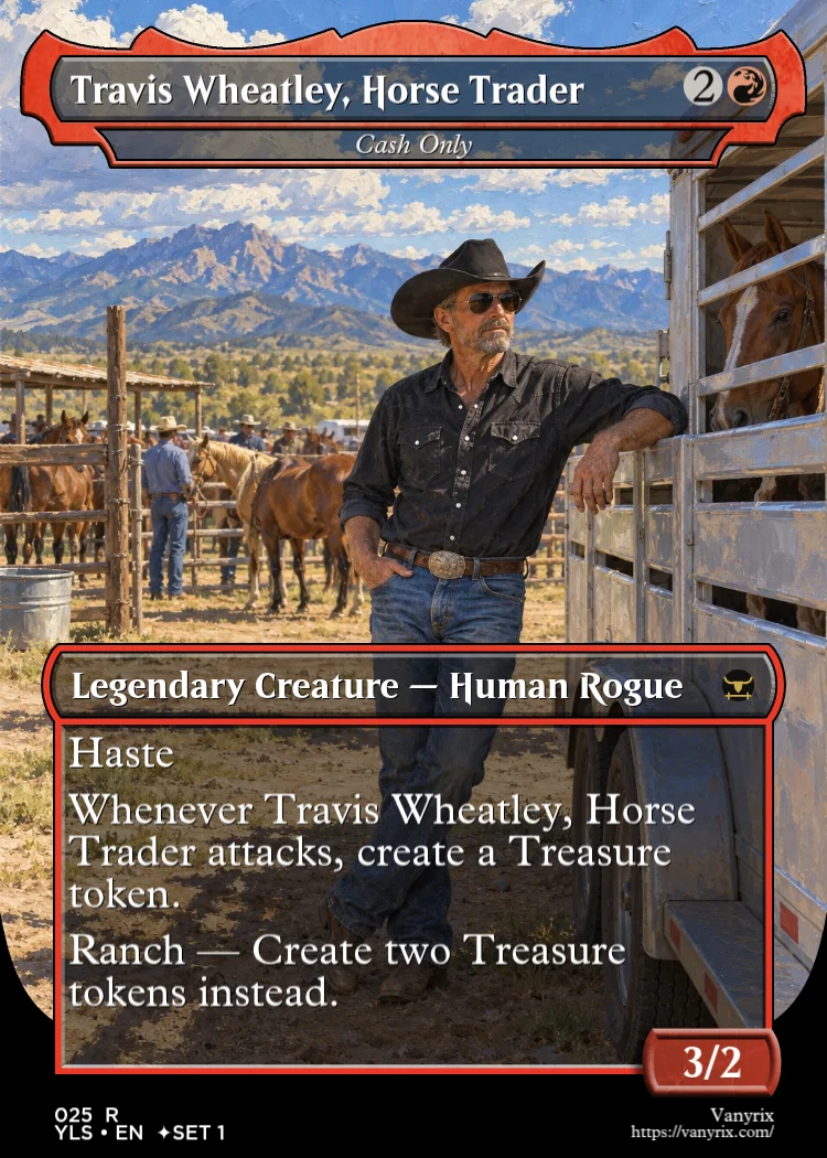 Travis Wheatley, Horse Trader