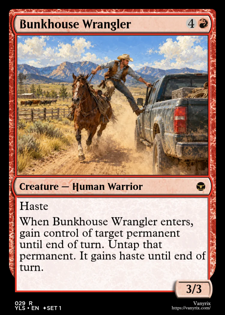 Bunkhouse Wrangler
