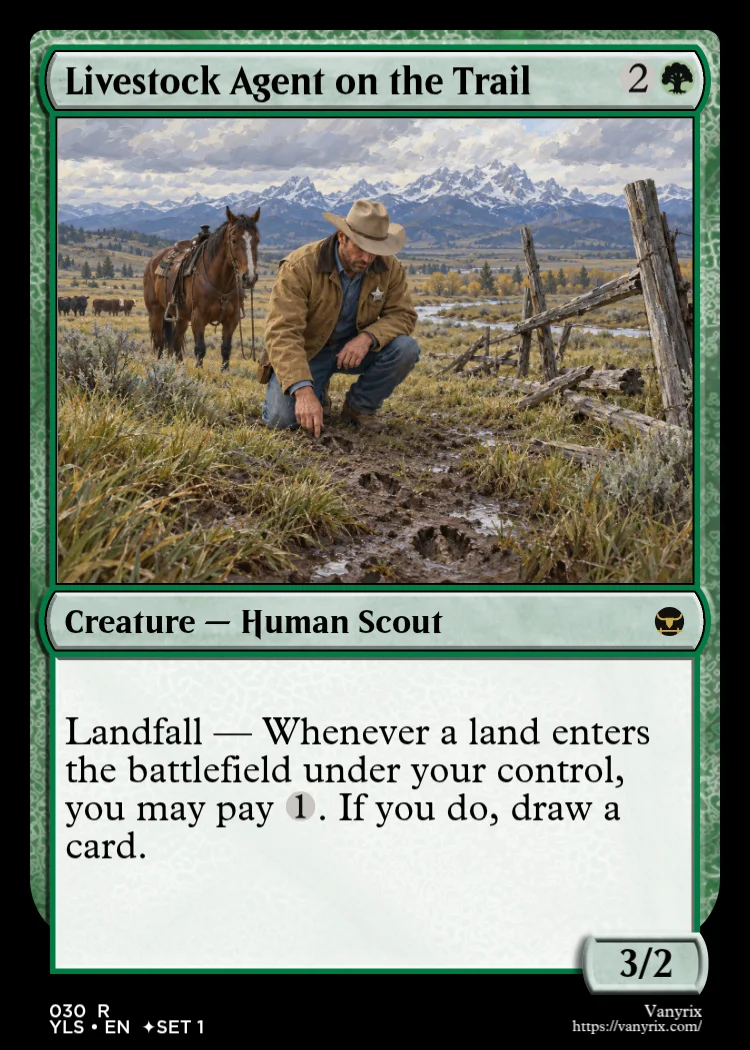Livestock Agent on the Trail